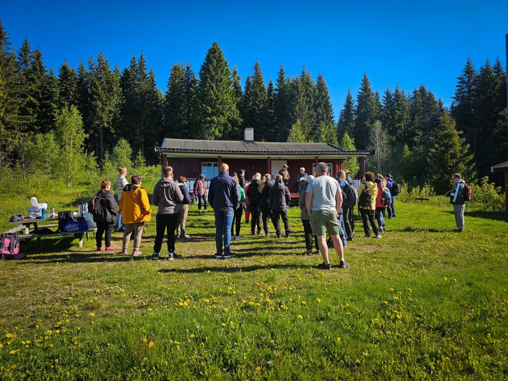Det å være i ett med naturen, være til stede her og nå og være i beveglese og bruke sansene